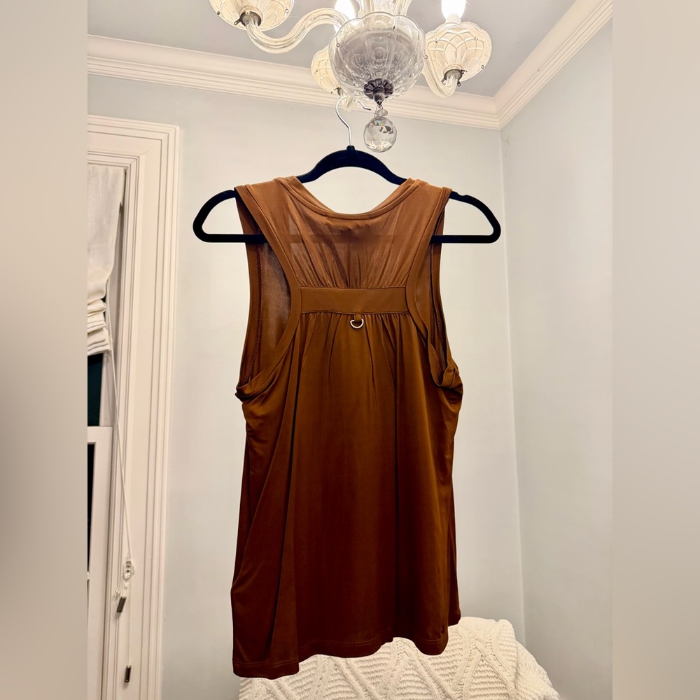 All Saints Brown top